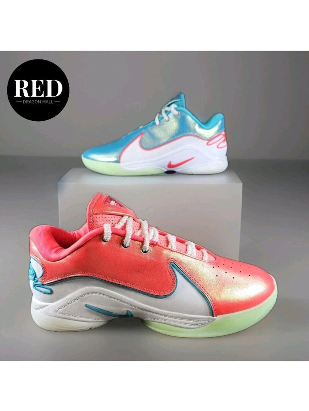 Nike Lebron XXII 22 Xmas Christmas Solar Red Dusty Cactus HV5148-600 - Men's 11
